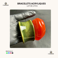 Lot de 2 Bracelets Manchettes Effet Marbré/ WhatsApp pour choisir