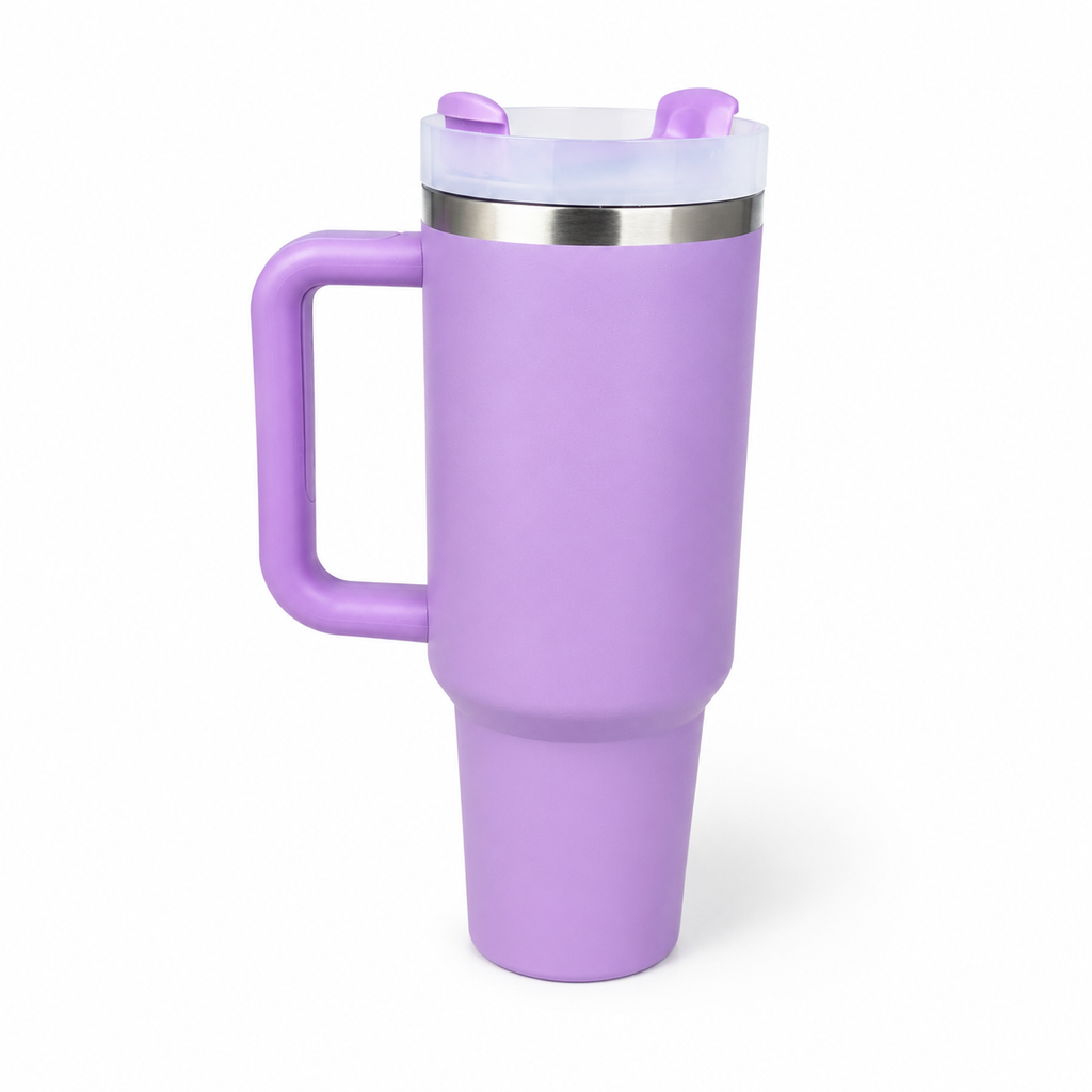 Mug isotherme à poignée - Finition mate - 1,20L