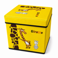 Coffre ou Boîte de rangement pliable - Jaune