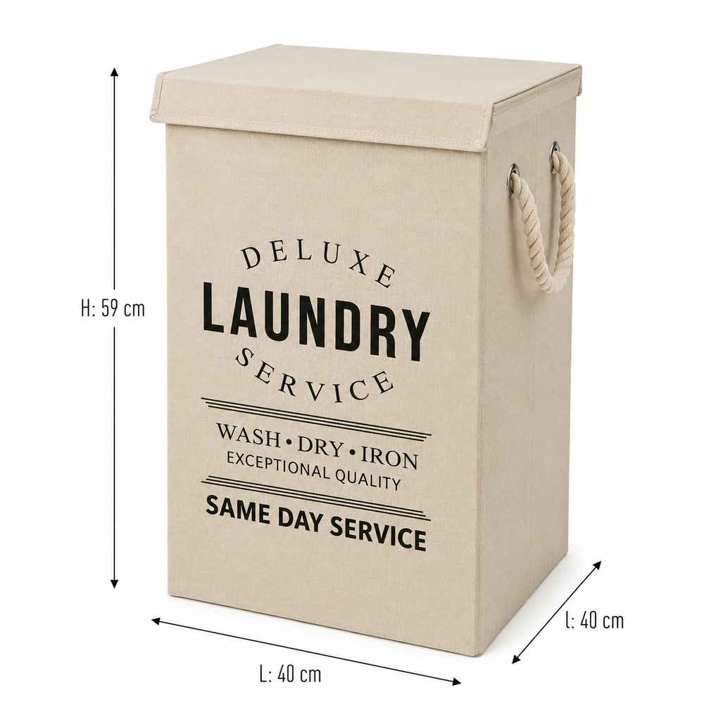 Panier à linge - Motif Deluxe Laundry Service
