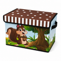 Coffre de rangement pliable - Motif Écureuil
