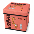 Coffre ou Boîte de rangement pliable - Corail