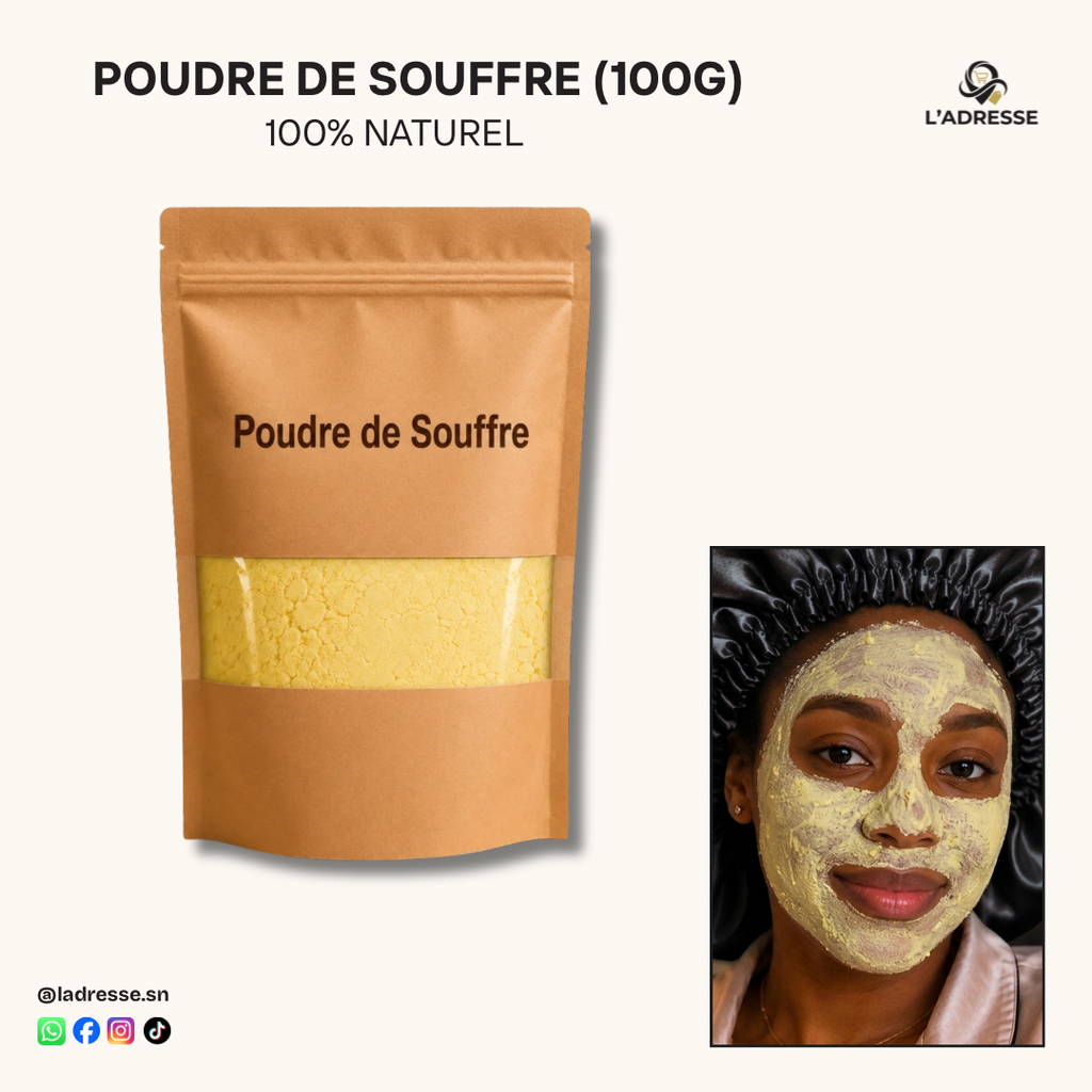 Soufre 100% naturel - 100g