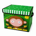 Coffre de rangement pliable - Motif Singe