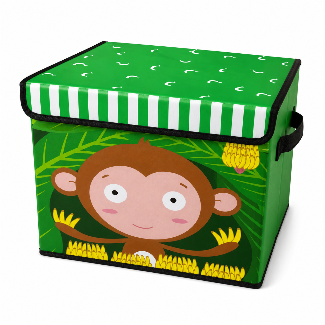 Coffre de rangement pliable - Motif Singe